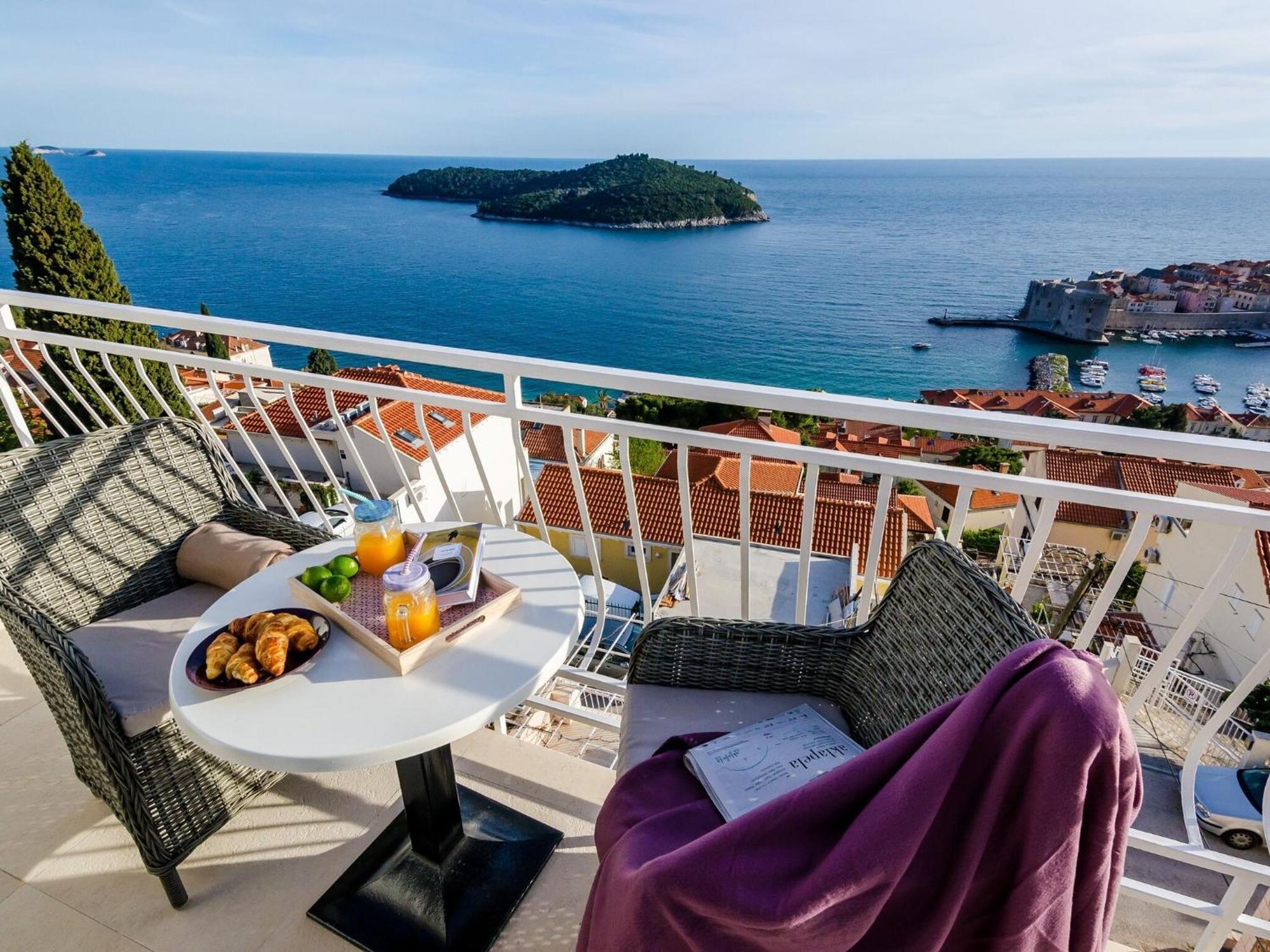 Ploce Apartments-One-Bedroom Apartment With Terrace And Sea View Dubrovnik Exterior foto